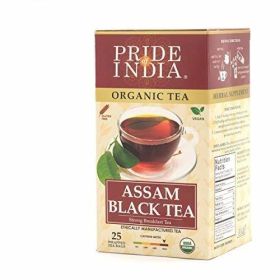 Organic Assam Black Tea 25ct oz