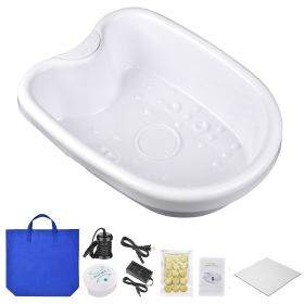 Foot Bath Machine w/ Tub (Color: As Picture)